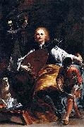 Giuseppe Maria Crespi Count Fulvio Grati oil painting artist